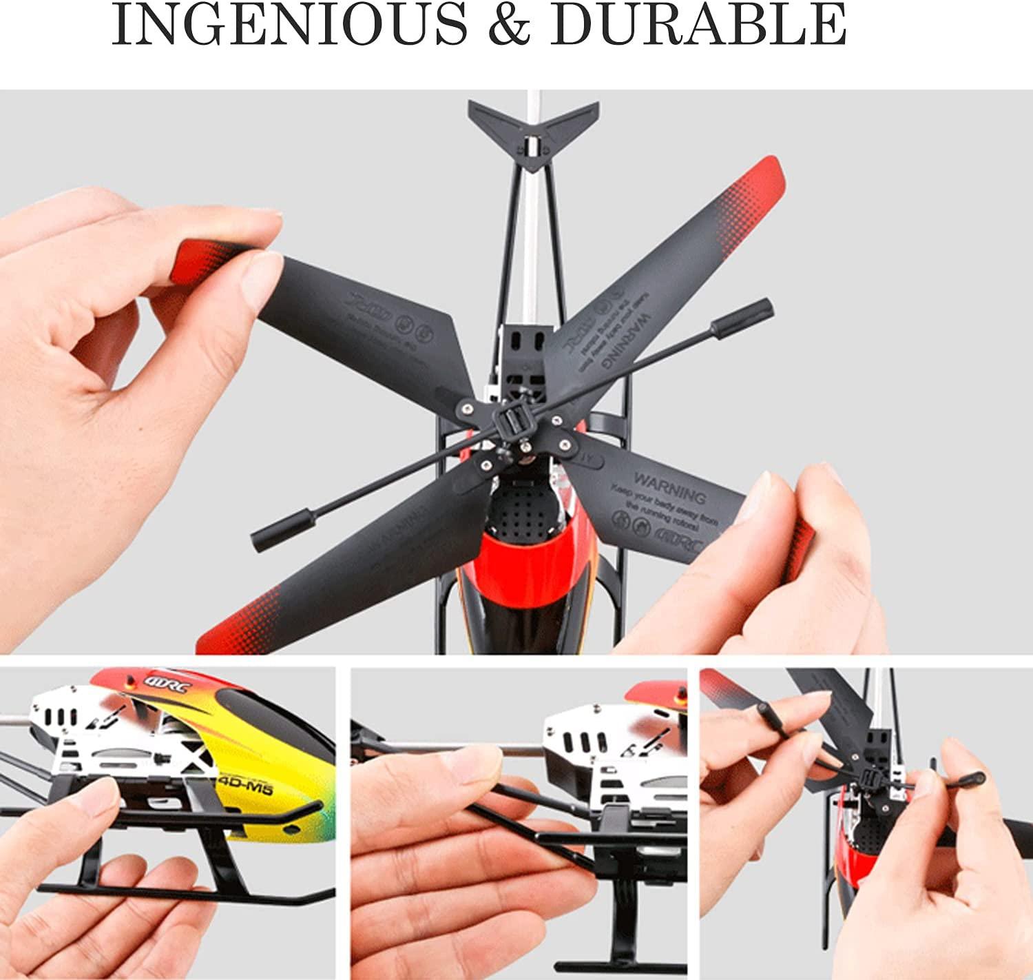 4DRC M5 RC Helicopter - 3.5 Channel Aircraft with Gyro Altitude Hold Drone Indoor Flying Kid Toy Gift for Boys Girl 10 4DRC M5 RC Helicopter - 3.5 Channel Aircraft with Gyro Altitude Hold Drone Indoor Flying Kid Toy Gift for Boys Girl - Image 10