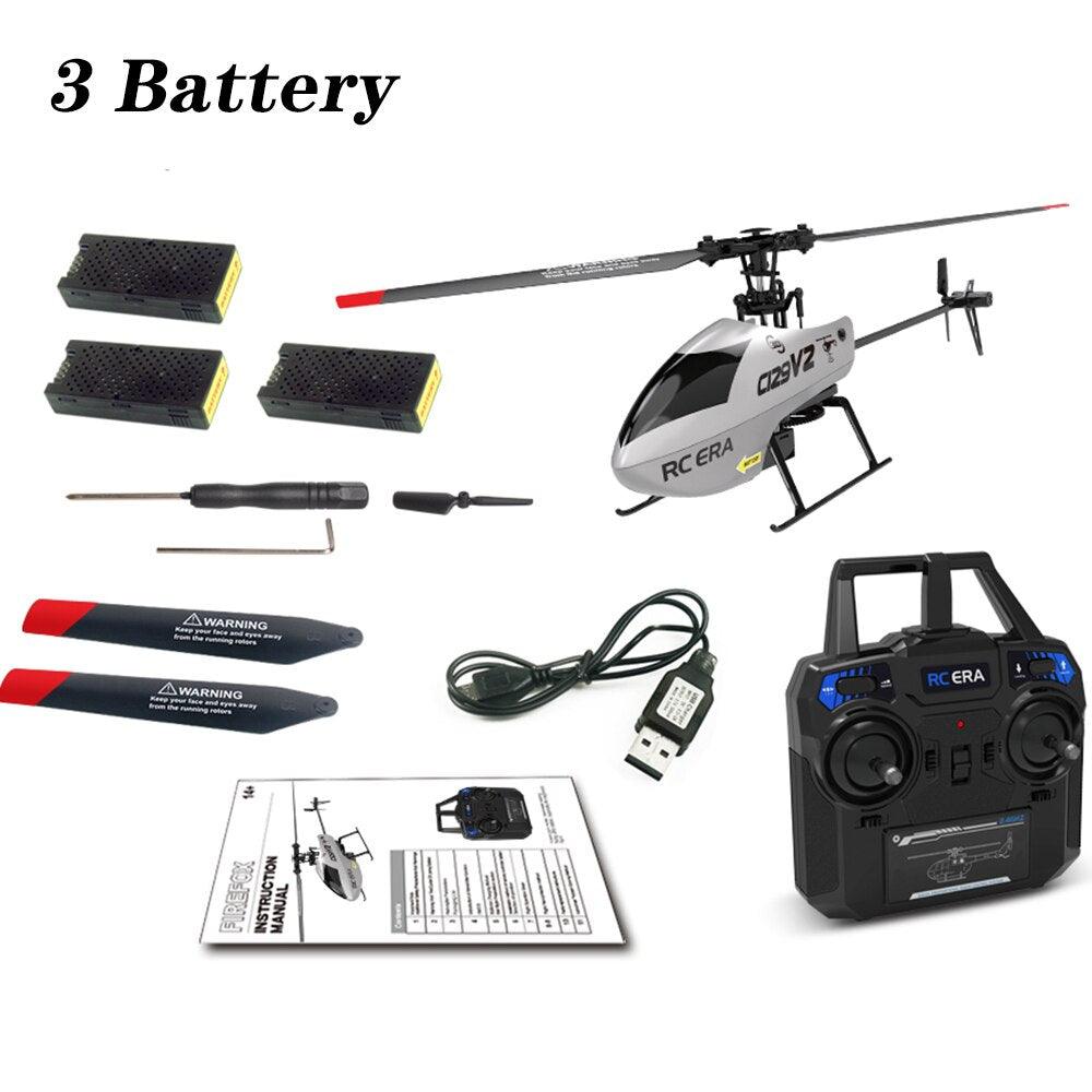 C129 V2 RC Helicopter - 6 Channel Remote Controller Helicopter Charging Toy Drone Model UAV Outdoor Aircraft RC Toy 6 C129 V2 RC Helicopter - 6 Channel Remote Controller Helicopter Charging Toy Drone Model UAV Outdoor Aircraft RC Toy — изображение 6