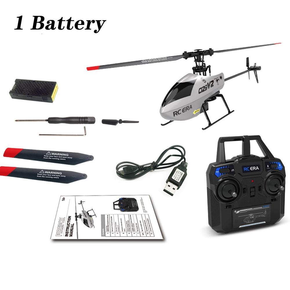 C129 V2 RC Helicopter - 6 Channel Remote Controller Helicopter Charging Toy Drone Model UAV Outdoor Aircraft RC Toy 5 C129 V2 RC Helicopter - 6 Channel Remote Controller Helicopter Charging Toy Drone Model UAV Outdoor Aircraft RC Toy — изображение 5