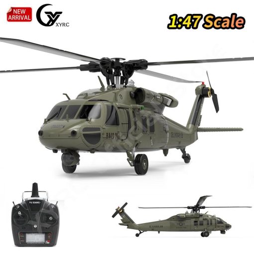 F09 RC Helicopter - 1:47 Scale Of The U.S. UH60-Black Hawk 6 Channels Flybarless Arobatic Professional Remote Control Toy Plane 4 F09 RC Helicopter - 1:47 Scale Of The U.S. UH60-Black Hawk 6 Channels Flybarless Arobatic Professional Remote Control Toy Plane - Image 4