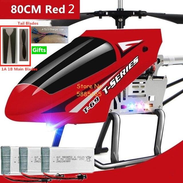 80CM Rc Helicopter - Big Alloy Remote Control Helicopter Model Dual Flexible Propeller Anti-Crash LED Colorful Light Electric RC Helicopter Toy 21 80CM Rc Helicopter - Big Alloy Remote Control Helicopter Model Dual Flexible Propeller Anti-Crash LED Colorful Light Electric RC Helicopter Toy - Image 21
