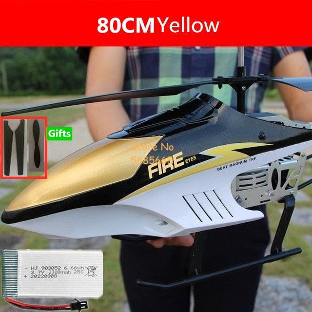 80CM Rc Helicopter - Big Alloy Remote Control Helicopter Model Dual Flexible Propeller Anti-Crash LED Colorful Light Electric RC Helicopter Toy 19 80CM Rc Helicopter - Big Alloy Remote Control Helicopter Model Dual Flexible Propeller Anti-Crash LED Colorful Light Electric RC Helicopter Toy - Image 19