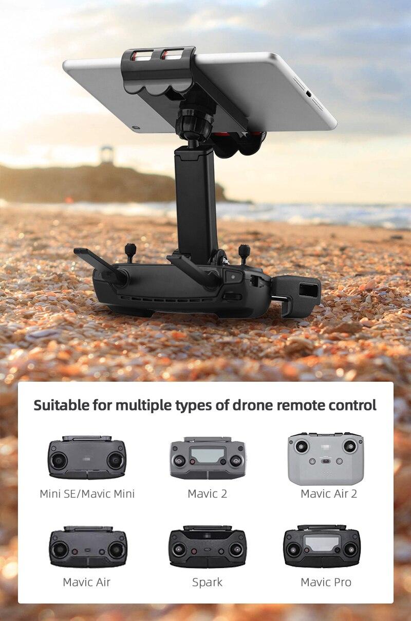 Phone Tablet Bracket For DJI Mavic mini 1/2/SE/Pro/Air/Spark/Mavic 2/AIR 2/Air2S Controller Clip Mount Phone Holder Accessory 4 Phone Tablet Bracket For DJI Mavic mini 1/2/SE/Pro/Air/Spark/Mavic 2/AIR 2/Air2S Controller Clip Mount Phone Holder Accessory - Image 4