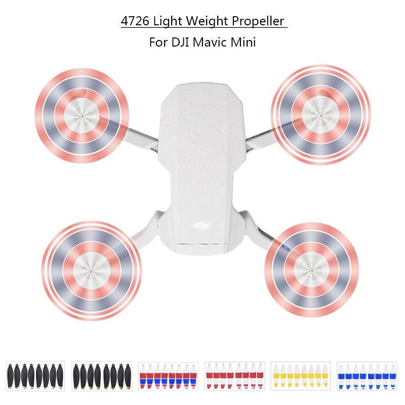 4pair Colorful Replacement Propeller for DJI Mavic Mini Drone 4726 Props Blade Wing Fans Accessories Spare Parts Kits 2 4pair Colorful Replacement Propeller for DJI Mavic Mini Drone 4726 Props Blade Wing Fans Accessories Spare Parts Kits — изображение 2