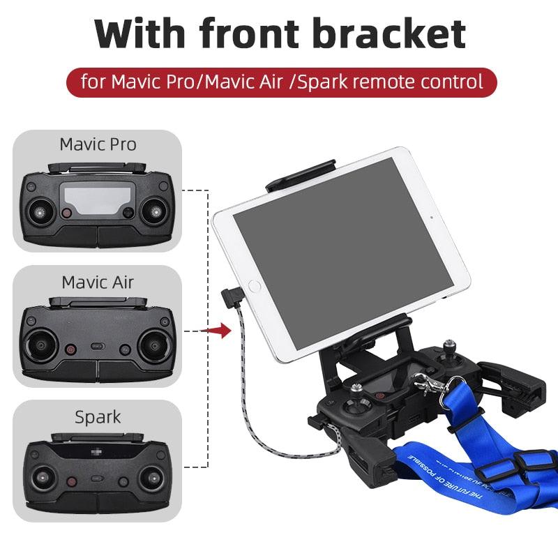 Tablet Holder Bracket Phone for DJI Mavic 2 Pro Zoom Mini 1 SE Drone Monitor Front View Mount for Mavic Pro/Air/Spark Accessory 13 Tablet Holder Bracket Phone for DJI Mavic 2 Pro Zoom Mini 1 SE Drone Monitor Front View Mount for Mavic Pro/Air/Spark Accessory - Image 13