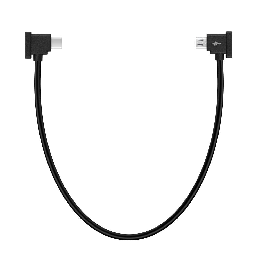 OTG Data Cable for DJI Mavic 2/Mini/SE/Pro/Air/Spark Drone Remote Control to Phone Tablet Micro USB Type-C IOS Connector Line 1 OTG Data Cable for DJI Mavic 2/Mini/SE/Pro/Air/Spark Drone Remote Control to Phone Tablet Micro USB Type-C IOS Connector Line