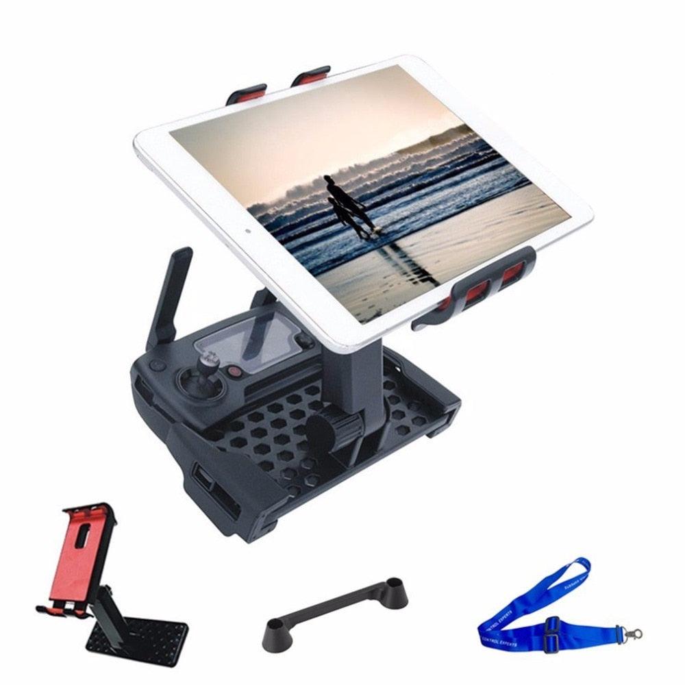 3 in 1 Tablet Bracket Phone Holder for DJI Mavic Pro Air Spark Mavic 2 Zoom Drone Controller Joystick Guard Lanyard Strap Parts 1 3 in 1 Tablet Bracket Phone Holder for DJI Mavic Pro Air Spark Mavic 2 Zoom Drone Controller Joystick Guard Lanyard Strap Parts