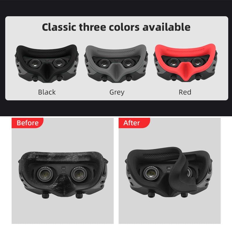 Eye Mask/Pad for DJI AVATA Goggles 2 - Silicone Protective Cover Case Face Plate Headband Replacement Drone Glasses Accessories 12 Eye Mask/Pad for DJI AVATA Goggles 2 - Silicone Protective Cover Case Face Plate Headband Replacement Drone Glasses Accessories - Image 12
