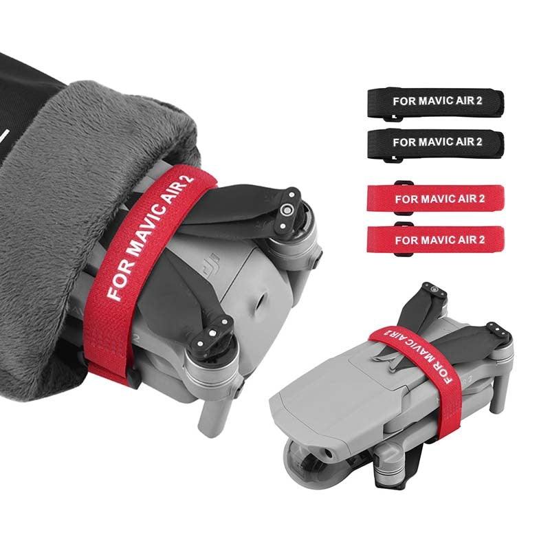 2pcs Propeller Blade Mount for DJI Mavic MINI Mavic AIR 2/2S Pro Platinum 2 Pro Zoom Drone Magic Tape Straps Loop Ties Accessory 1 2pcs Propeller Blade Mount for DJI Mavic MINI Mavic AIR 2/2S Pro Platinum 2 Pro Zoom Drone Magic Tape Straps Loop Ties Accessory