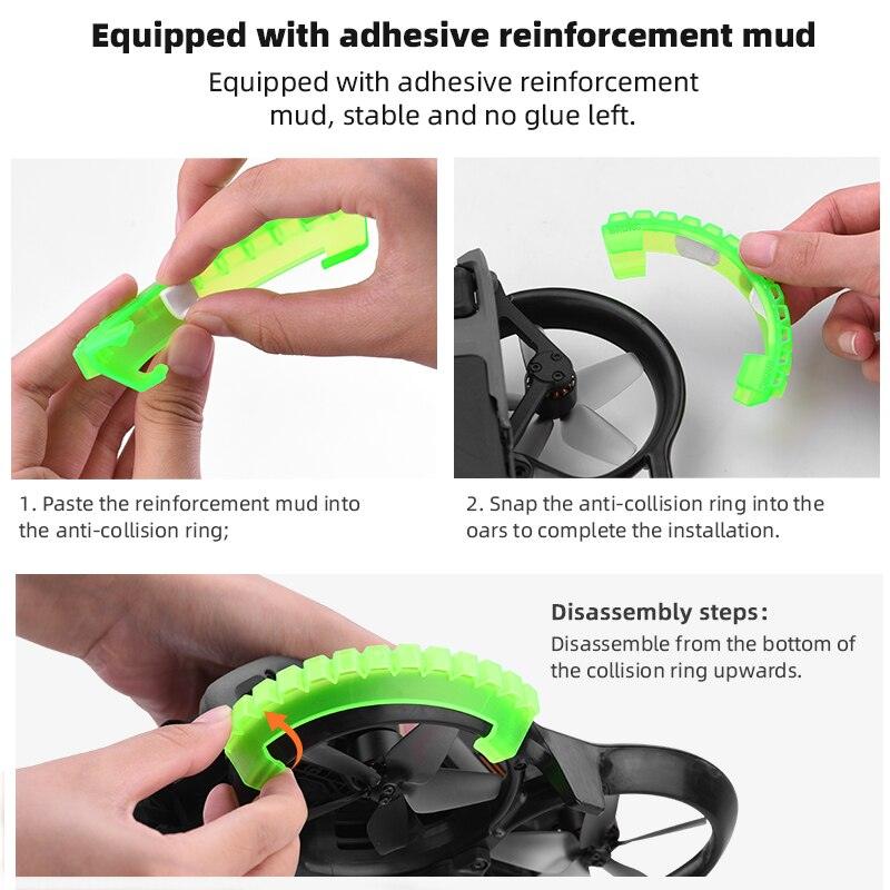 Propeller Guard for DJI AVATA Drone - Bumper Anti-Collision Bar Rings Propeller Protector Anti-drop Protection Cover Accessories 11 Propeller Guard for DJI AVATA Drone - Bumper Anti-Collision Bar Rings Propeller Protector Anti-drop Protection Cover Accessories - Image 11