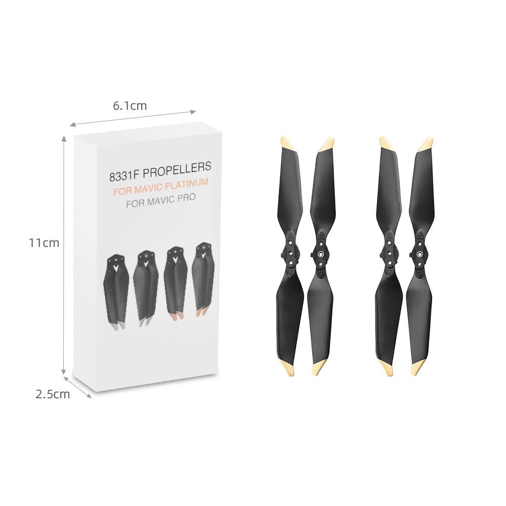 8pcs 8331 Low Noise Propeller for DJI Mavic PRO Platinum Drone Noise Reduction Blade Prop Spare Parts Replacement Accessories 5 8pcs 8331 Low Noise Propeller for DJI Mavic PRO Platinum Drone Noise Reduction Blade Prop Spare Parts Replacement Accessories - Image 5