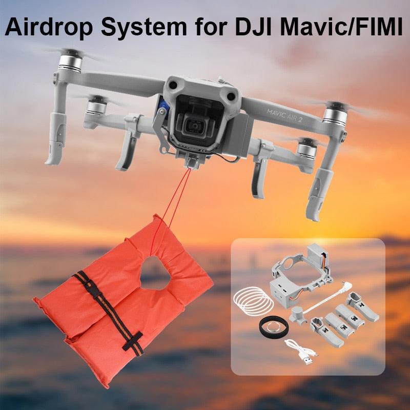 Airdrop System for DJI Mavic air 2/Air 2S Mini 2 Mavic 2 Pro Drone Fishing Bait Gift Rescue Remote Thrower for FIMI X8 SE 2020 2 Airdrop System for DJI Mavic air 2/Air 2S Mini 2 Mavic 2 Pro Drone Fishing Bait Gift Rescue Remote Thrower for FIMI X8 SE 2020 - Image 2