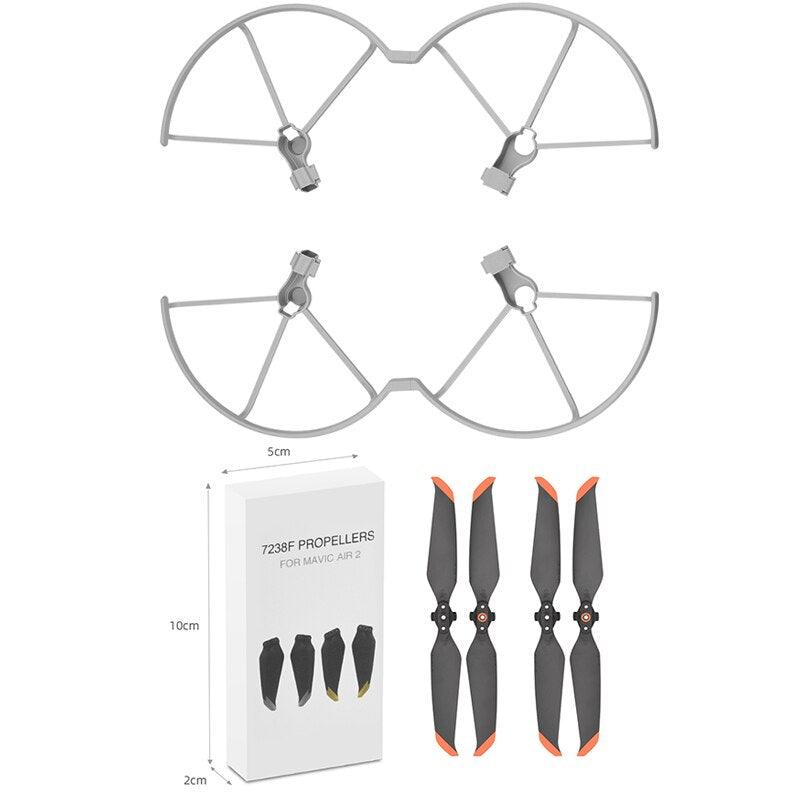 Propeller Guard for DJI Mavic Air 2/2S Drone Protective Cover for mavic air2/Mavic Air 2S Accessories with Foldable Landing Gear 5 Propeller Guard for DJI Mavic Air 2/2S Drone Protective Cover for mavic air2/Mavic Air 2S Accessories with Foldable Landing Gear - Image 5