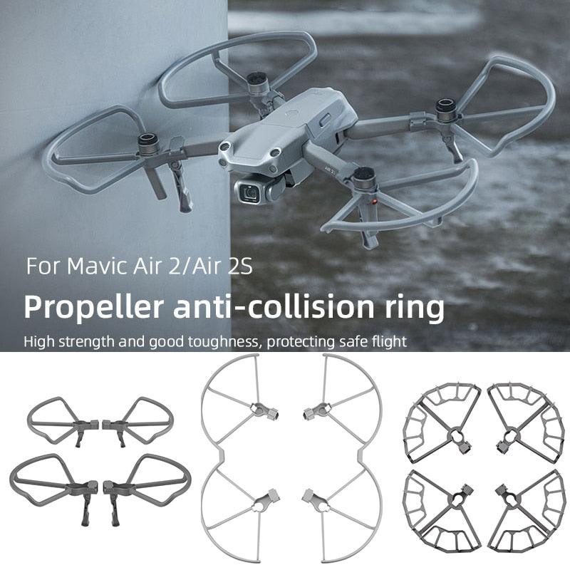 Propeller Guard for DJI Mavic Air 2/2S Drone Protective Cover for mavic air2/Mavic Air 2S Accessories with Foldable Landing Gear 2 Propeller Guard for DJI Mavic Air 2/2S Drone Protective Cover for mavic air2/Mavic Air 2S Accessories with Foldable Landing Gear - Image 2