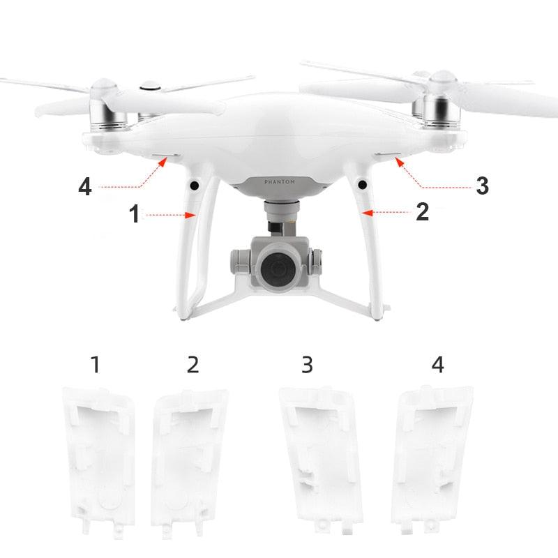4pcs Landing Gear Antenna Cover Replacement Legs Cover Cap Repair Parts for DJI Phantom 4 Pro/Pro V2.0 Drone Replace Accessories 2 4pcs Landing Gear Antenna Cover Replacement Legs Cover Cap Repair Parts for DJI Phantom 4 Pro/Pro V2.0 Drone Replace Accessories - Image 2