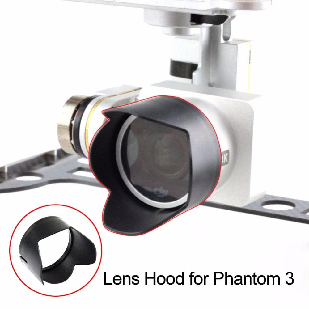 Lens Hood Sun Shade Sunshade for DJI Phantom 3 Phantom 4 Standard SE Drone Snap on Camera Hood Spare Parts 2 Lens Hood Sun Shade Sunshade for DJI Phantom 3 Phantom 4 Standard SE Drone Snap on Camera Hood Spare Parts - Image 2