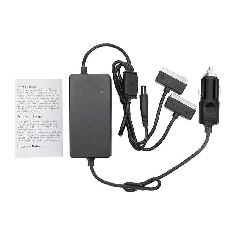 Car Charger for DJI Phantom 4 Pro Advanced Drone Battery Remote Control Vehicle Charger Portable Fast Outdoor Travel Charging 2 Car Charger for DJI Phantom 4 Pro Advanced Drone Battery Remote Control Vehicle Charger Portable Fast Outdoor Travel Charging - Image 2