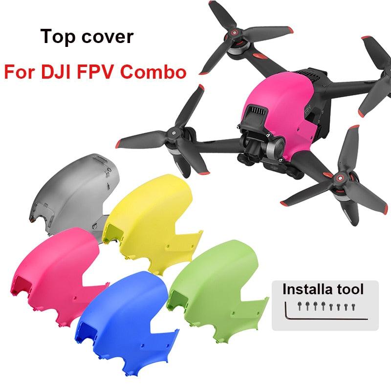 BRDRC Top Protective Shell for DJI FPV Combo Top Cover Body Case Replaceable Upper Cover for DJI FPV Drone Accessories 2 BRDRC Top Protective Shell for DJI FPV Combo Top Cover Body Case Replaceable Upper Cover for DJI FPV Drone Accessories - Image 2