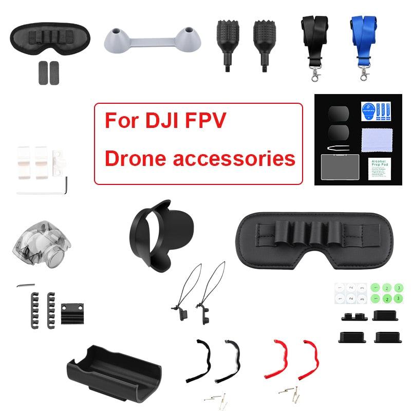 for DJI FPV Neck Strap Lanyard Gimbal Bumper Thumb Rocker Battery Holder For DJI FPV Goggles V2 Lens Protector Film Dust Plug 2 for DJI FPV Neck Strap Lanyard Gimbal Bumper Thumb Rocker Battery Holder For DJI FPV Goggles V2 Lens Protector Film Dust Plug - Image 2
