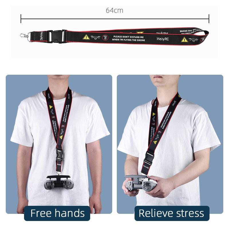 3.8CM Width Remote Controller Hook Lanyard Neck Strap for DJI FPV Combo/Avata Phantom 3 4 Drone Saftey Strap Sling Accessories 4 3.8CM Width Remote Controller Hook Lanyard Neck Strap for DJI FPV Combo/Avata Phantom 3 4 Drone Saftey Strap Sling Accessories - Image 4