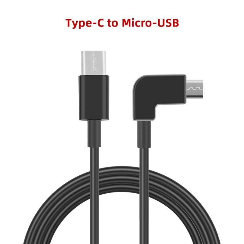 1m Data Cable for DJI FPV Goggles V2 - Phone Tablet Micro-USB Type-C IOS Connector Transmission Line Flight Glasses Wire 4 1m Data Cable for DJI FPV Goggles V2 - Phone Tablet Micro-USB Type-C IOS Connector Transmission Line Flight Glasses Wire - Image 4