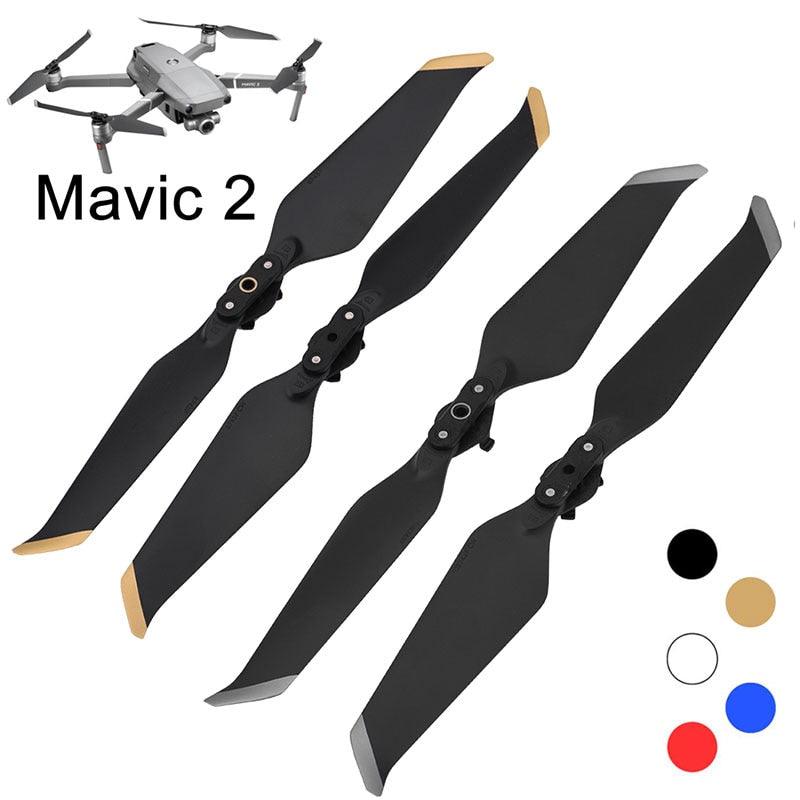 4PCS Low-Noise Props Propeller for DJI Mavic 2 Pro Zoom Quick-Release Blade 8743 Noise Reduction Fan Drone Parts Screw Accessory 2 4PCS Low-Noise Props Propeller for DJI Mavic 2 Pro Zoom Quick-Release Blade 8743 Noise Reduction Fan Drone Parts Screw Accessory - Image 2