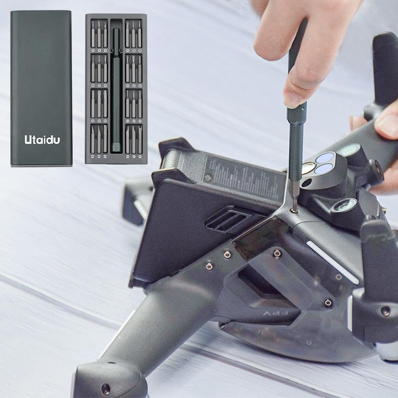 Screwdriver Repair Tool Kit for DJI FPV/AVATA/MINI 3 PRO/Air 2/2S Mavic 2/Pro/Mini 1 2 Drone Repair Craft Glasses Hex Tools Set 1 Screwdriver Repair Tool Kit for DJI FPV/AVATA/MINI 3 PRO/Air 2/2S Mavic 2/Pro/Mini 1 2 Drone Repair Craft Glasses Hex Tools Set