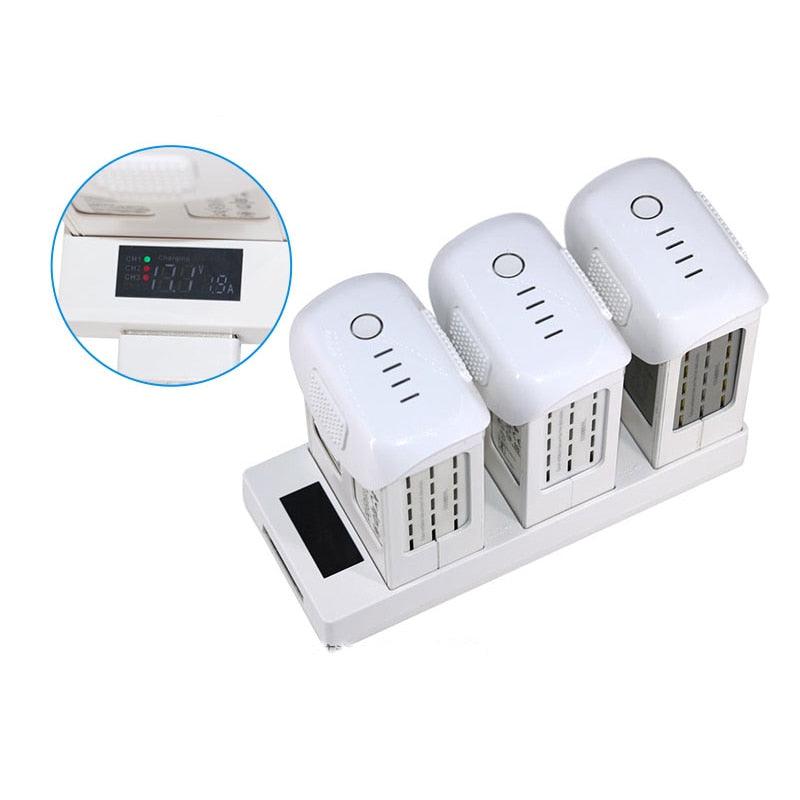 3 In 1 Charging Hub Parallel Battery Smart Charger for DJI Phantom 4 PRO V2.0 Advanced Drone Flight Battery Charging Station 3 3 In 1 Charging Hub Parallel Battery Smart Charger for DJI Phantom 4 PRO V2.0 Advanced Drone Flight Battery Charging Station - Image 3