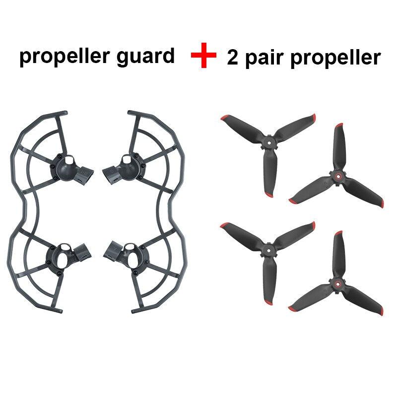 5328S Propeller Guard for DJI FPV Combo - Quick Release Propeller protector Props Wing Fan Cover for DJI FPV Drone Accessories 5 5328S Propeller Guard for DJI FPV Combo - Quick Release Propeller protector Props Wing Fan Cover for DJI FPV Drone Accessories — изображение 5