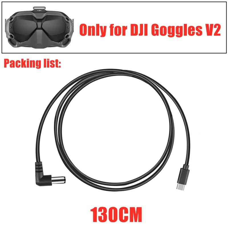 30/130CM Power Charging Cable for DJI FPV Goggles 2/V2 - Fast Charge Mobile Pwoer Supply Cable for DJI FPV Goggles 2/V2 8 30/130CM Power Charging Cable for DJI FPV Goggles 2/V2 - Fast Charge Mobile Pwoer Supply Cable for DJI FPV Goggles 2/V2 — изображение 8