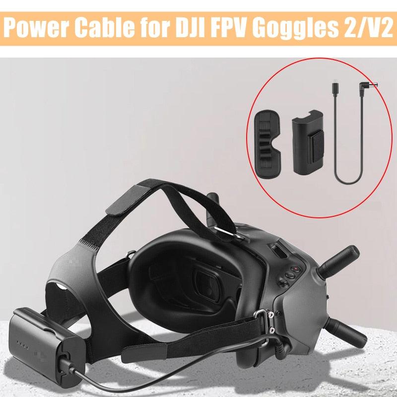 30/130CM Power Charging Cable for DJI FPV Goggles 2/V2 - Fast Charge Mobile Pwoer Supply Cable for DJI FPV Goggles 2/V2 3 30/130CM Power Charging Cable for DJI FPV Goggles 2/V2 - Fast Charge Mobile Pwoer Supply Cable for DJI FPV Goggles 2/V2 — изображение 3