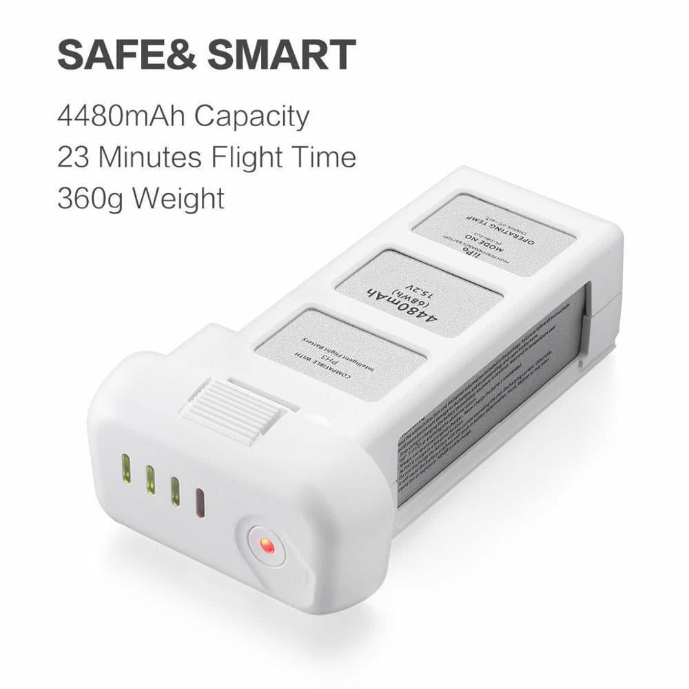 DJI Phantom 3 SE Battery - 15.2V 4480mAh Drone Battery for DJI Phantom 3 SE Intelligent Flight Li-Po Battery Professional Standard RC Drone Accessories 2 DJI Phantom 3 SE Battery - 15.2V 4480mAh Drone Battery for DJI Phantom 3 SE Intelligent Flight Li-Po Battery Professional Standard RC Drone Accessories - Image 2