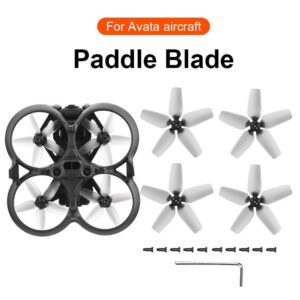 4pcs Drone Propeller Props for DJI Avata Lightweight Propeller Wings Blades Noise Reduction Replacement Parts Drone Accessories