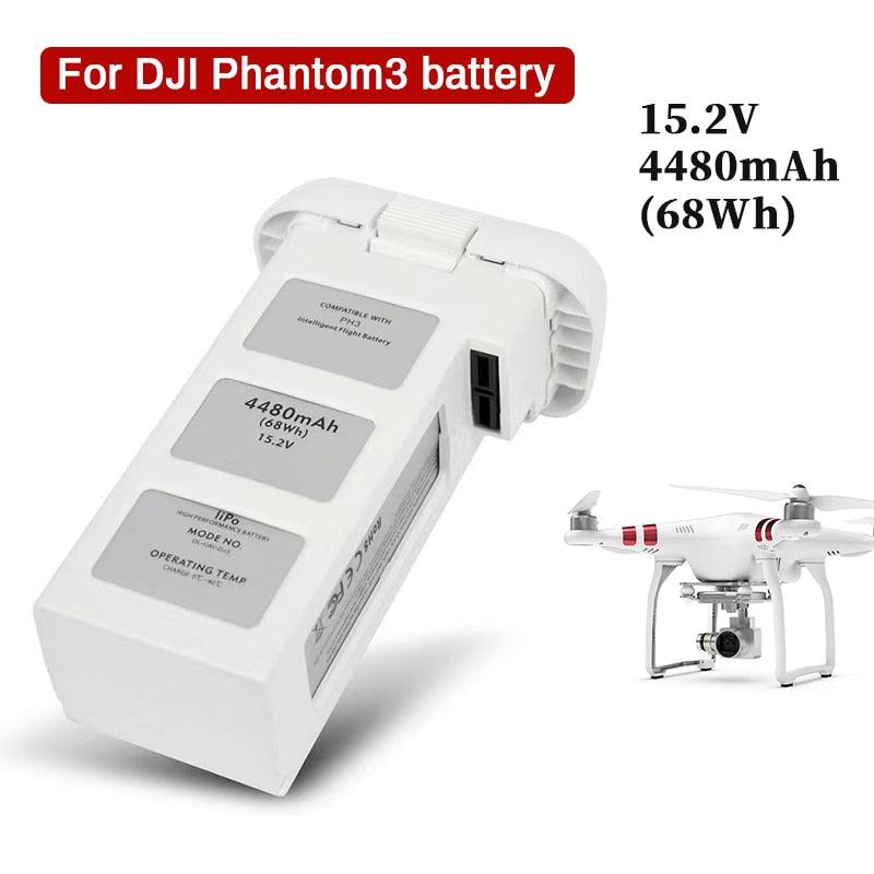 DJI Phantom 3 SE Battery - 15.2V 4480mAh Drone Battery Intelligent Flight Li-Po Modular Battery 3 DJI Phantom 3 SE Battery - 15.2V 4480mAh Drone Battery Intelligent Flight Li-Po Modular Battery - Image 3