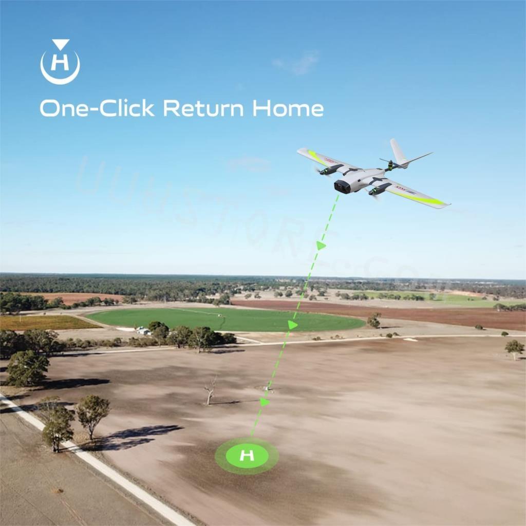 OMPHOBBY ZMO VTOL RC AirPlane - HD Transmission One Key Return 60mins Flight Time For DJI Goggles and Remote Control Fixed Wing Aircraft RC Plane 5 OMPHOBBY ZMO VTOL RC AirPlane - HD Transmission One Key Return 60mins Flight Time For DJI Goggles and Remote Control Fixed Wing Aircraft RC Plane - Image 5