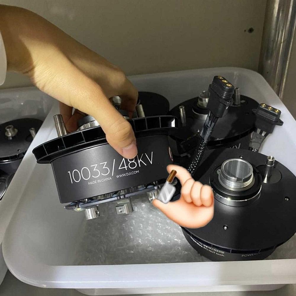 T40 DJI Brushless Motor - 10033 48kv Aircraft Plant Protection UAV Motor Accessories Drone T40 Engine Parts Airplane Agriculture Drone Motor 5 T40 DJI Brushless Motor - 10033 48kv Aircraft Plant Protection UAV Motor Accessories Drone T40 Engine Parts Airplane Agriculture Drone Motor — изображение 5