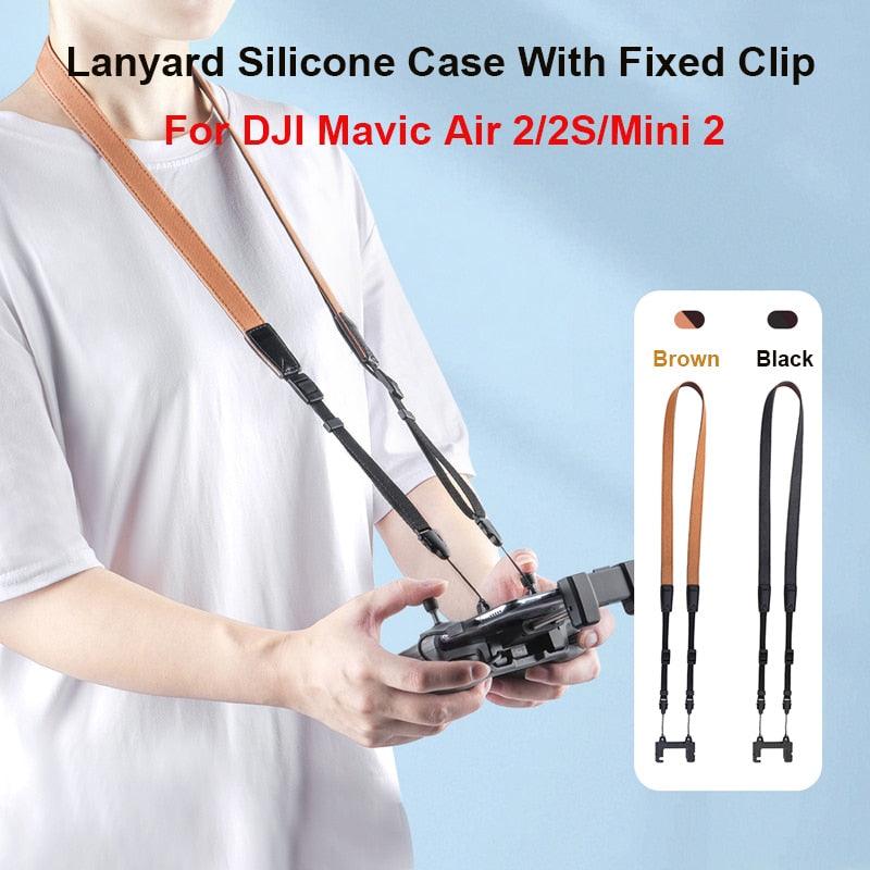RC Lanyard for DJI Mavic 3/Air 2/Air 2S/Mini 2/MINI 3 PRO Drone Remote Controller Silicone Case With Fixed Clip Holder Buckle 3 RC Lanyard for DJI Mavic 3/Air 2/Air 2S/Mini 2/MINI 3 PRO Drone Remote Controller Silicone Case With Fixed Clip Holder Buckle — изображение 3