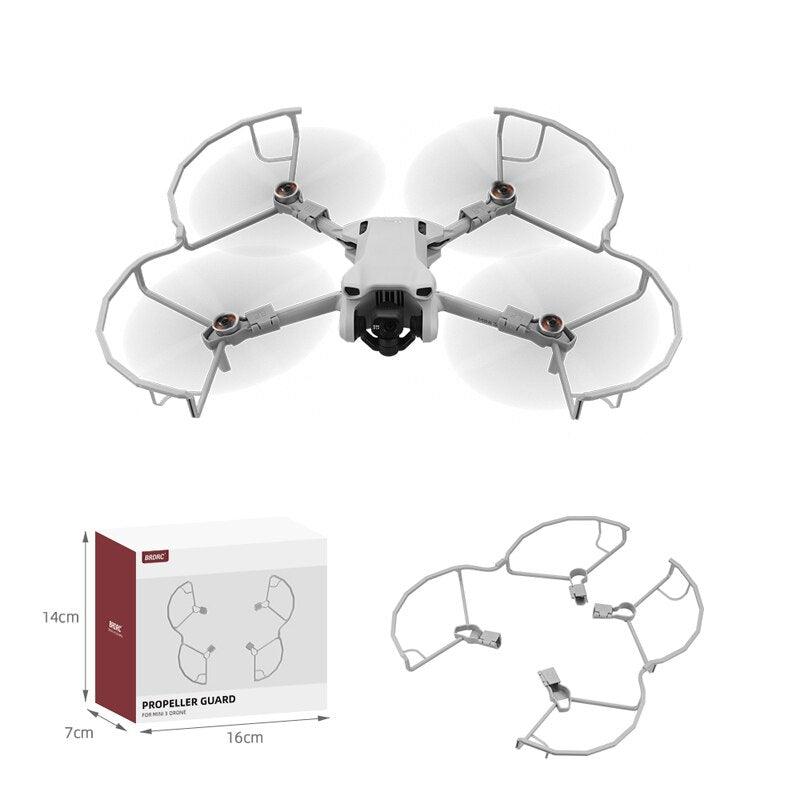 Drone Propeller Guard for DJI Mini 3 /MINI 3 Pro - Quick Release Wing Fan Protective Cover Propellers Protector Drone Accessories 1 Drone Propeller Guard for DJI Mini 3 /MINI 3 Pro - Quick Release Wing Fan Protective Cover Propellers Protector Drone Accessories