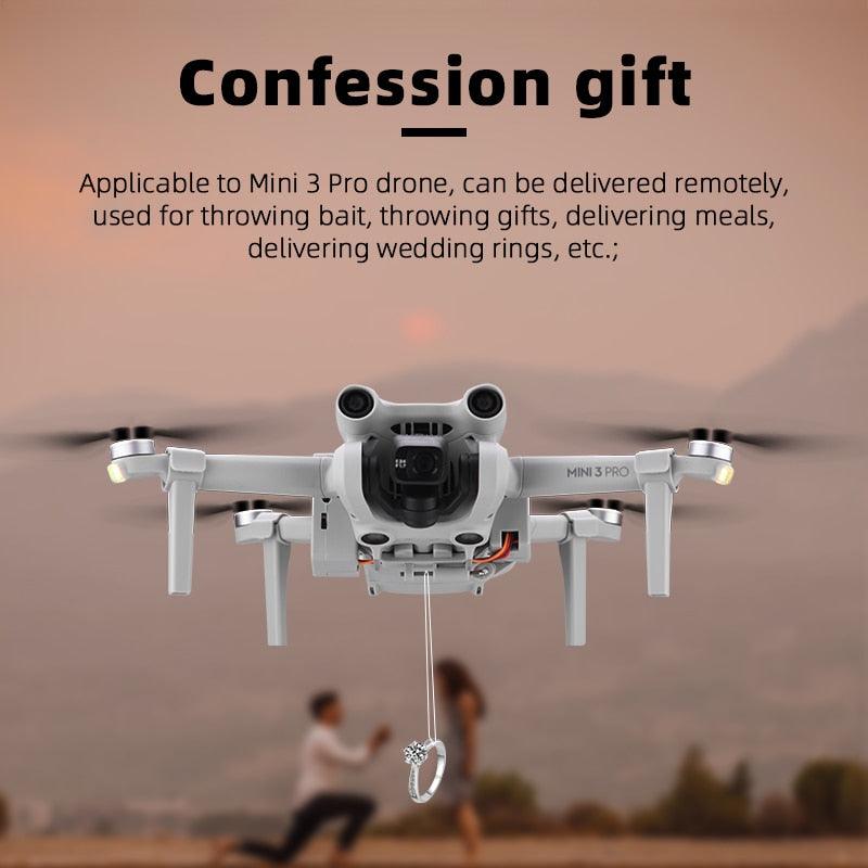 Drone Airdrop Air Drop System for DJI MINI 3 PRO Thrower Fishing Bait Wedding Ring Gift Throw Deliver Life Rescue DJI Accessories 5 Drone Airdrop Air Drop System for DJI MINI 3 PRO Thrower Fishing Bait Wedding Ring Gift Throw Deliver Life Rescue DJI Accessories - Image 5