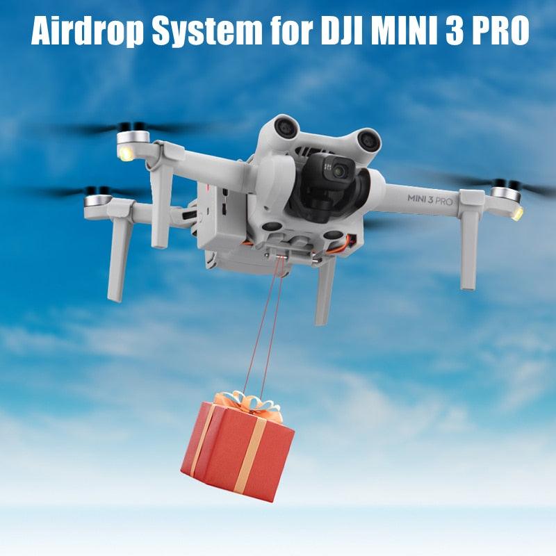 Drone Airdrop Air Drop System for DJI MINI 3 PRO Thrower Fishing Bait Wedding Ring Gift Throw Deliver Life Rescue DJI Accessories 2 Drone Airdrop Air Drop System for DJI MINI 3 PRO Thrower Fishing Bait Wedding Ring Gift Throw Deliver Life Rescue DJI Accessories - Image 2
