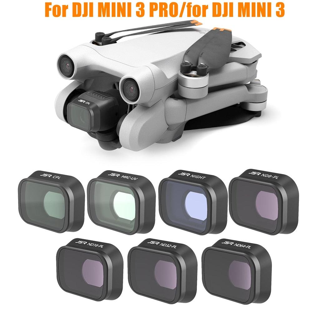 UV CPL ND8 Lens Filters For DJI MINI 3 PRO - Drone Camera Neutral Density Filter Set For DJI MINI 3 Accessories ND 8 16 32 64 2 UV CPL ND8 Lens Filters For DJI MINI 3 PRO - Drone Camera Neutral Density Filter Set For DJI MINI 3 Accessories ND 8 16 32 64 - Image 2