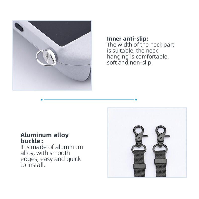 Lanyard for DJI MINI 3 Pro - Smart Remote Controller Neck Strap Safety Strap Belt Sling for DJI RC/RC PRO Drone Accessories 5 Lanyard for DJI MINI 3 Pro - Smart Remote Controller Neck Strap Safety Strap Belt Sling for DJI RC/RC PRO Drone Accessories — изображение 5