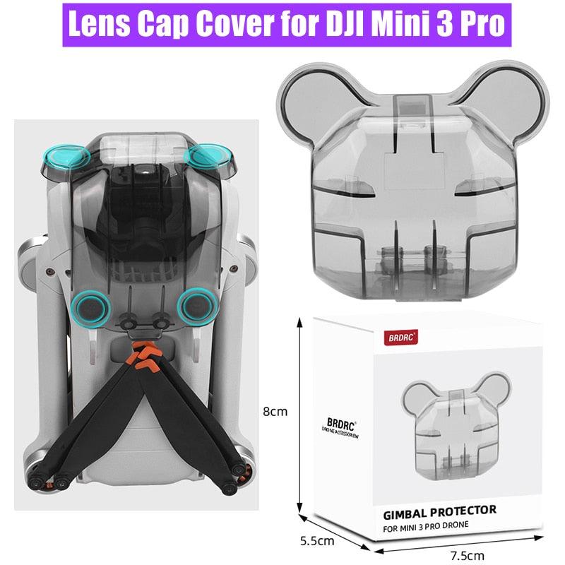 Lens Cap Cover for DJI Mini 3 Pro Gimbal Camera Guard Lens Hood Cap Obstacle Avoidance System Protective Drone Accessories 2 Lens Cap Cover for DJI Mini 3 Pro Gimbal Camera Guard Lens Hood Cap Obstacle Avoidance System Protective Drone Accessories - Image 2