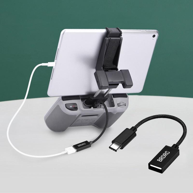 OTG Data Cable Adapter for DJI Mavic 3/Mini 2/Air 2/Air 2S/FPV Goggles V2 Connector USB to Tpye-C Micro-Usb IOS for Phone Tablet DJI Accessories 3 OTG Data Cable Adapter for DJI Mavic 3/Mini 2/Air 2/Air 2S/FPV Goggles V2 Connector USB to Tpye-C Micro-Usb IOS for Phone Tablet DJI Accessories - Image 3