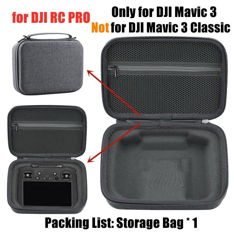 Storage Bag for DJI Mavic 3 Drone Body RC PRO Contoller Carrying Case Handbag Travel Protector for Mavic 3 Drone Accessories 3 Storage Bag for DJI Mavic 3 Drone Body RC PRO Contoller Carrying Case Handbag Travel Protector for Mavic 3 Drone Accessories - Image 3