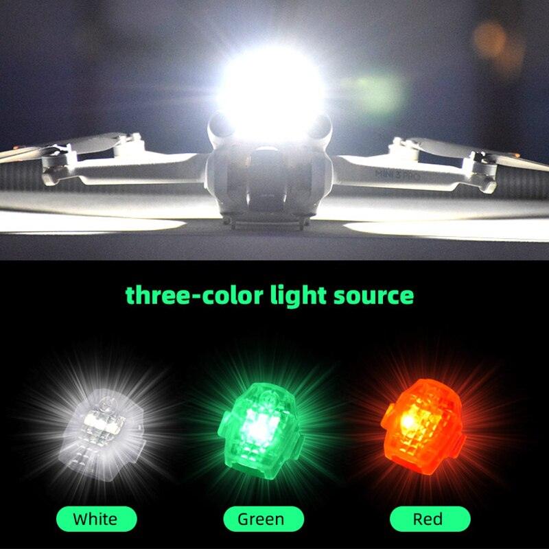 LED Strobe Light Warning Light for DJI AVATA/DJI Mini 3 Pro Drone Anti-collision Signal Light Signal Indicator Motorcycle Bicycle 4 LED Strobe Light Warning Light for DJI AVATA/DJI Mini 3 Pro Drone Anti-collision Signal Light Signal Indicator Motorcycle Bicycle - Image 4