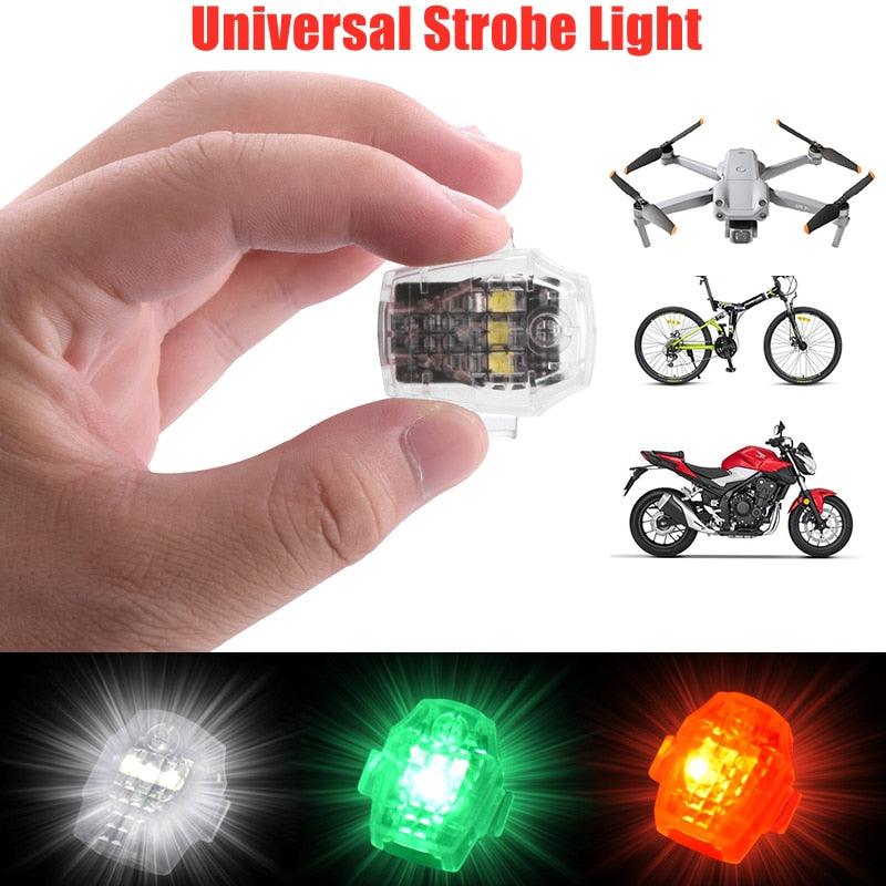 LED Strobe Light Warning Light for DJI AVATA/DJI Mini 3 Pro Drone Anti-collision Signal Light Signal Indicator Motorcycle Bicycle 2 LED Strobe Light Warning Light for DJI AVATA/DJI Mini 3 Pro Drone Anti-collision Signal Light Signal Indicator Motorcycle Bicycle - Image 2