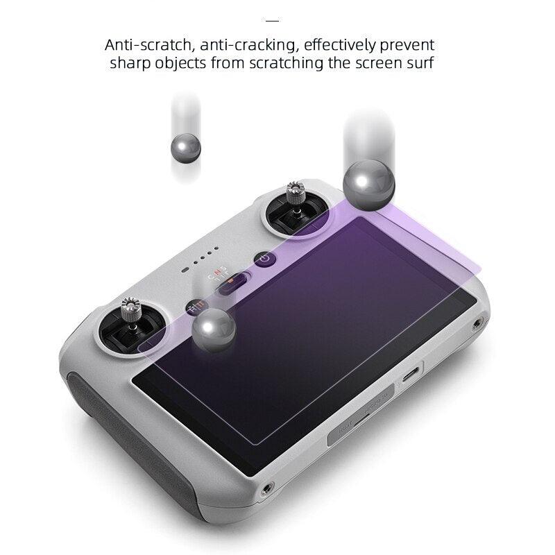 Anti-UV Tempered Glass Film for DJI Mini 3 PRO Remote Control With Screen HD Film Protective Film Anti-Scratch Accessories 6 Anti-UV Tempered Glass Film for DJI Mini 3 PRO Remote Control With Screen HD Film Protective Film Anti-Scratch Accessories - Image 6