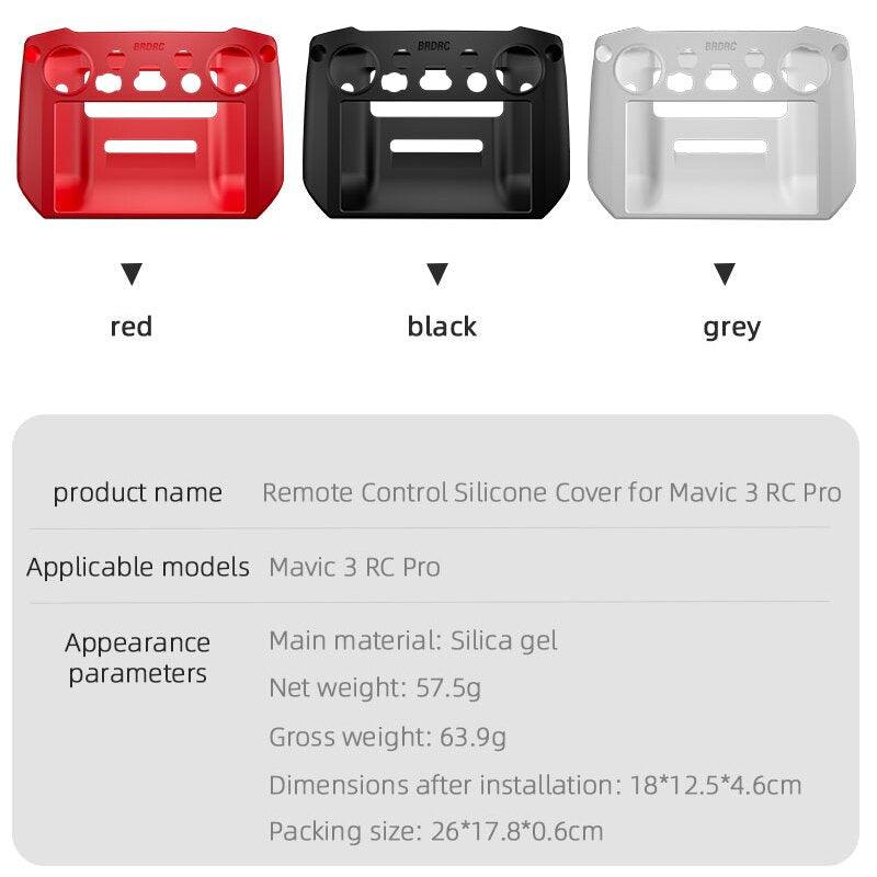 Silicone Case for DJI Mavic 3 Remote Controller - Cover Protective Case Sleeve Anti-Scratch DJI RC Pro Accessories 4 Silicone Case for DJI Mavic 3 Remote Controller - Cover Protective Case Sleeve Anti-Scratch DJI RC Pro Accessories — изображение 4