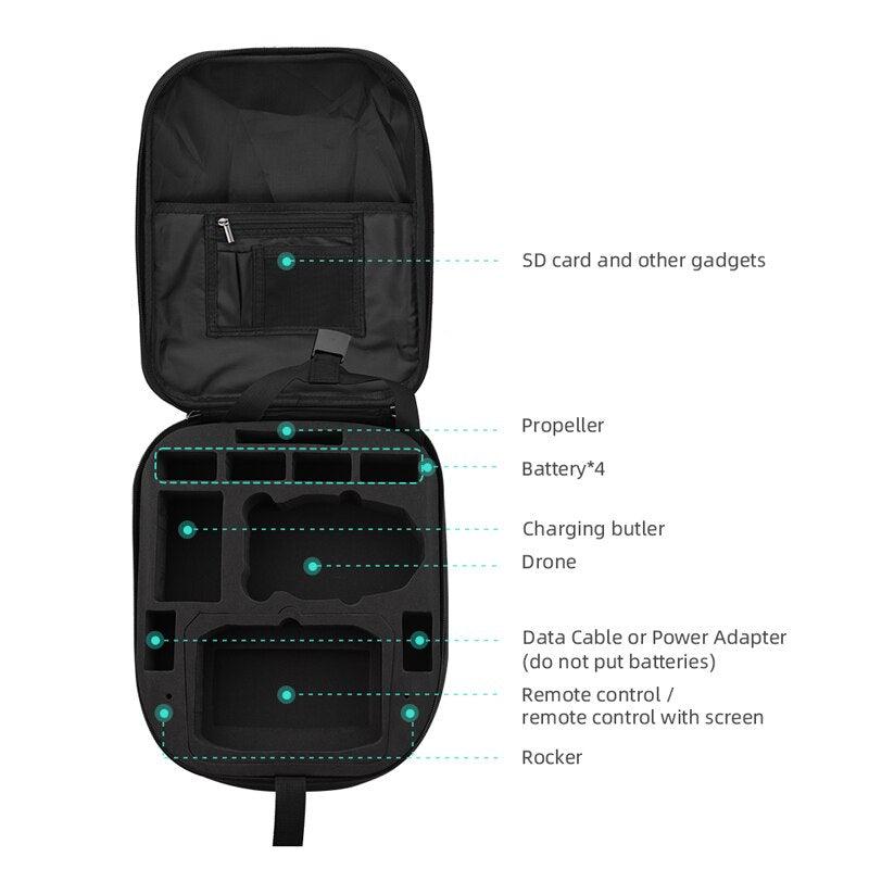 Shell Backpack Storage Bag for DJI Mavic Mini 3 Pro Waterproof Carrying Case Box Package for DJI Mini 3 Pro Accessories 5 Shell Backpack Storage Bag for DJI Mavic Mini 3 Pro Waterproof Carrying Case Box Package for DJI Mini 3 Pro Accessories - Image 5